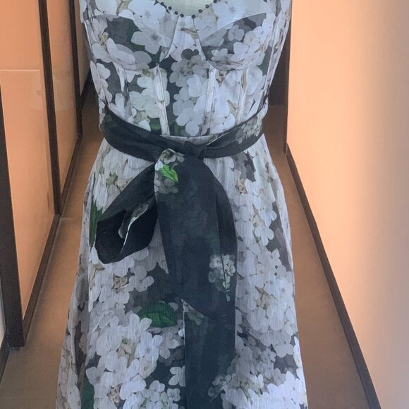 Zimmermann Black Hydrangea Balance Picnic Dress - Picture 3 of 9